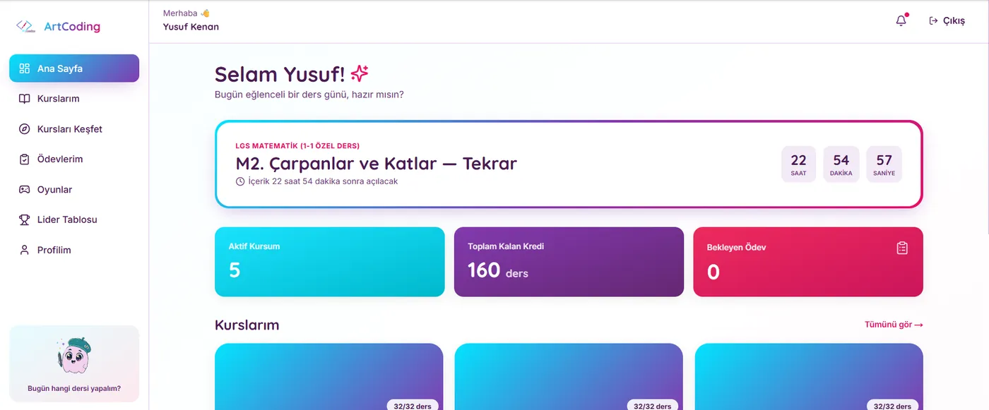 Öğrenci paneli